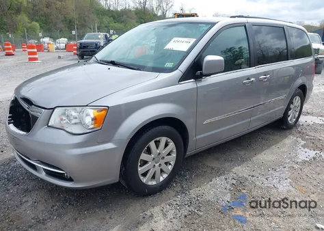 2016 Chrysler Town & Country Touring из США, поврежденный, VIN 2C4RC1BGXGR254667